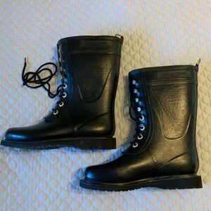 Ilse Jacobsen women’s rubber black boots